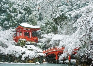 Япония с Востока на Запад плюс Сикоку. Зима